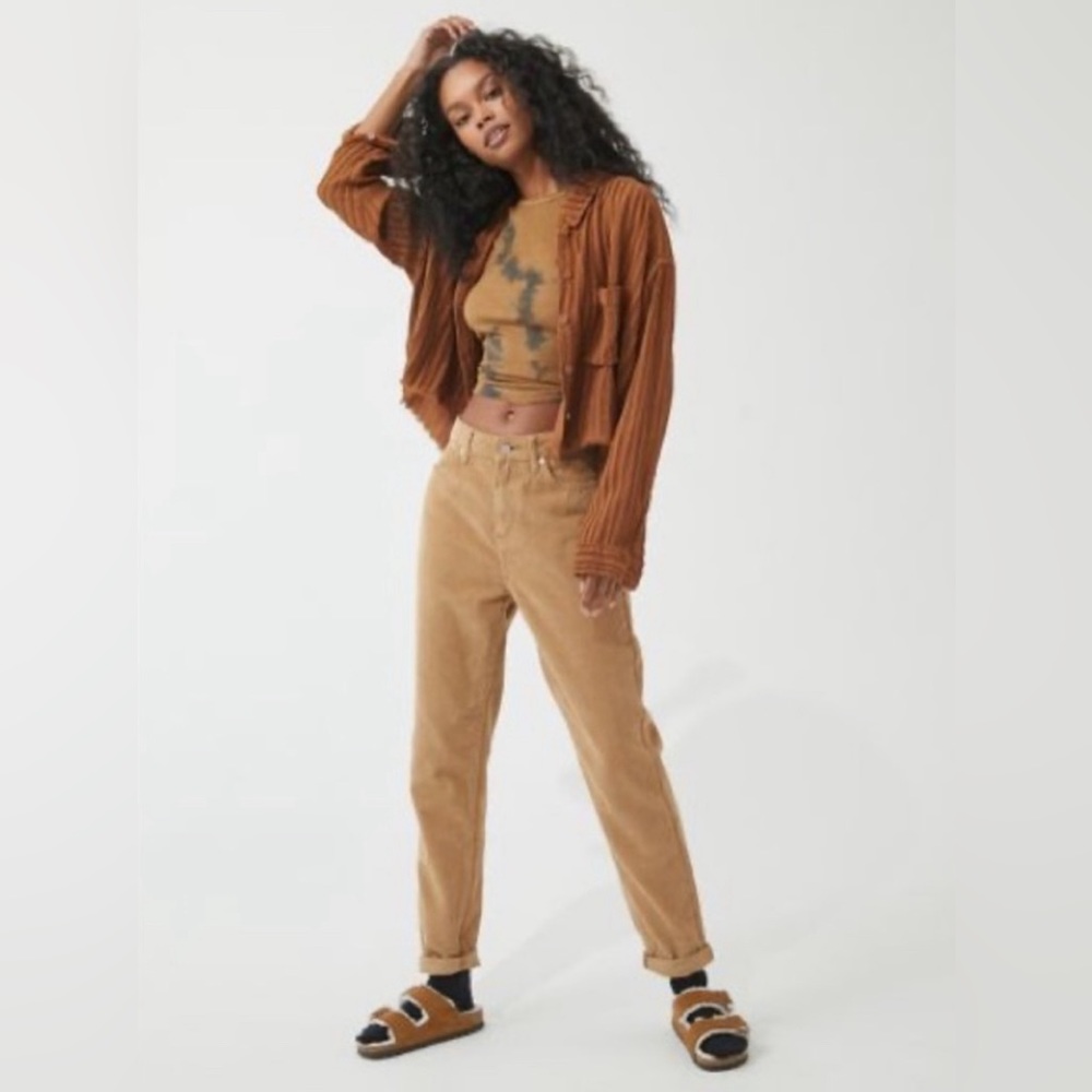 Urban Outfitters BDG Corduroy High Rise Mom Jeans